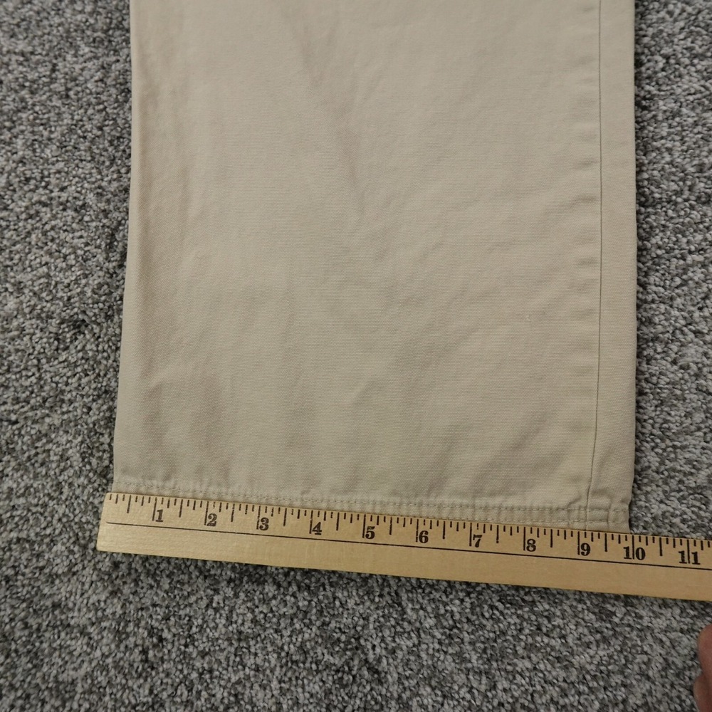 Columbia Pants Mens 40X30 Beige Tan Cargo Chino Omnishield Outdoor Hiking Trail - Picture 2 of 14